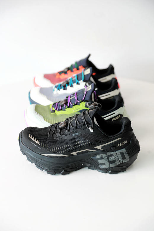 越野跑山鞋，公司渠道。户外徒步登山防滑透气情侣跑步鞋E031158 商品图4