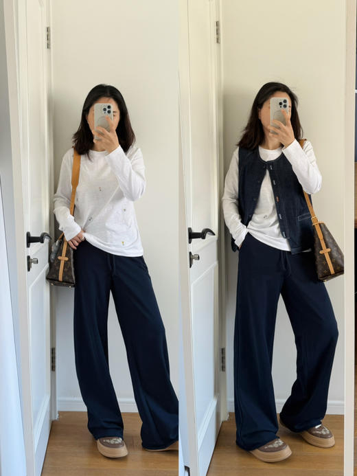 45-R新日系小花刺绣--竹节棉长袖T恤【包邮+三天无理由退换】 商品图7