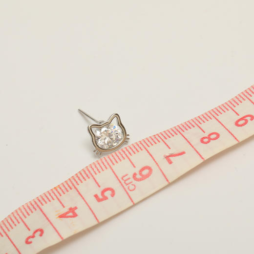 可爱猫咪银针耳环-纪念日百货门店同款160895173 商品图9