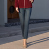 半身缘女裤 春季吸汗透气弹性铅笔裤牛仔裤261102E10120198 商品缩略图2