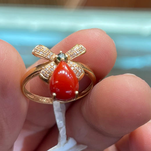 9000元/枚珊瑚戒指 商品图2