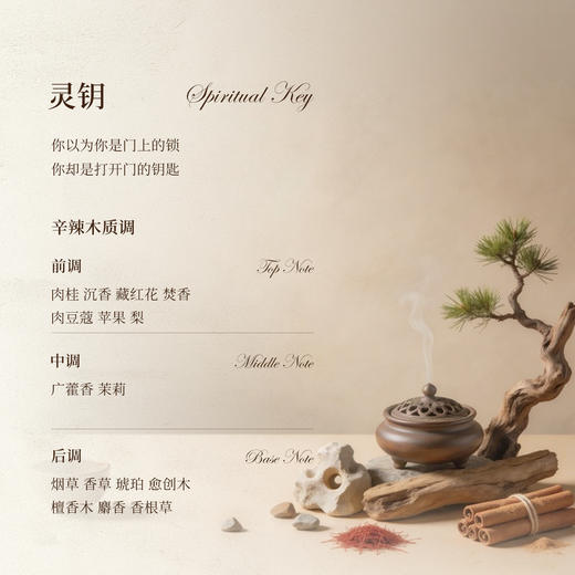 香物来信 爱的回声系列 灵钥50ml 商品图1