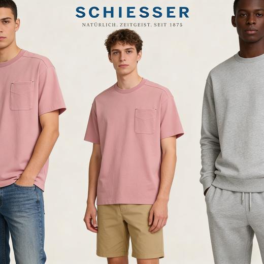 【mix relax系列】舒雅男士圓領短袖上衣82%棉 18%聚酯纖維39/25645U 商品图6