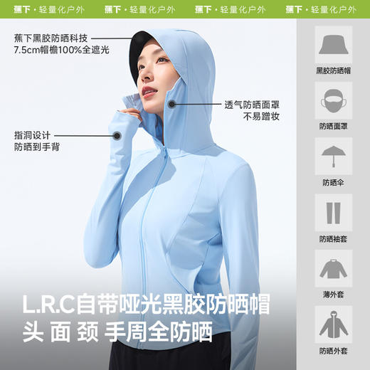 【新品】蕉下女士凉感防晒衣（修身款）AL119吊牌价229 商品图3