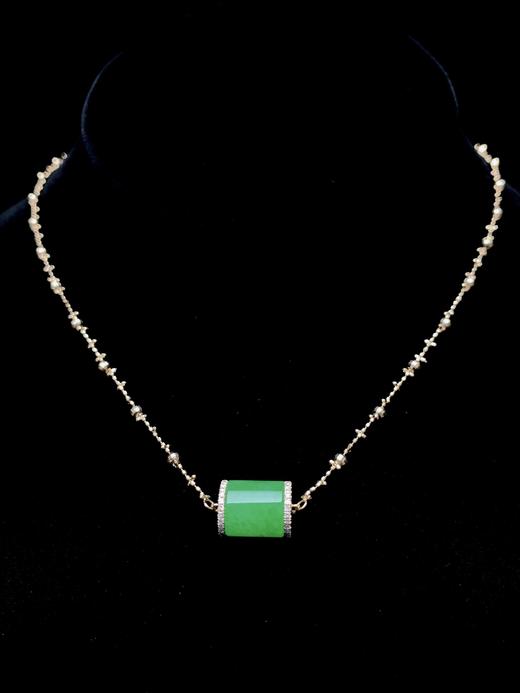 路路通翡翠项链 商品图1