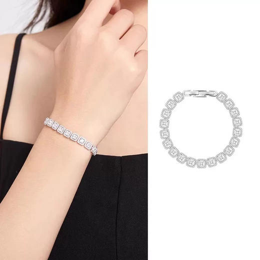 简约奢华几何方糖造型手链纪念日百货门店同款164497367 商品图4