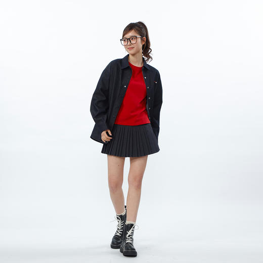 慵懒宽松基本款宽松衬衫-纪念日百货门店同款169447385 商品图3