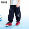 【实体店同款】男女童全腰梭织长裤夏季新款安奈儿童装XM626195 商品缩略图2