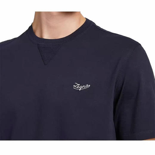 杰尼亚男士丝光棉短袖T恤。白色 蓝色 黑色。自己备注号码颜色 商品图3