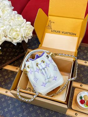 驴家 Nano Noé 迷你水桶包 白拼紫 （JPH）