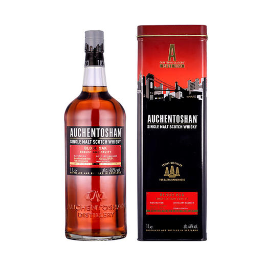 欧肯特轩 血桶单一麦芽威士忌1000ml 商品图0