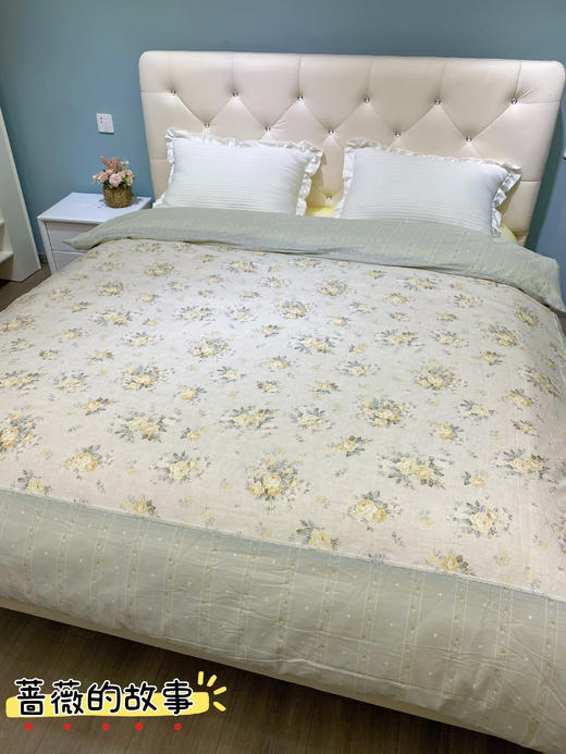 5折秒杀~松植屋100%精梳全棉高密被套甄选新疆长绒棉200*230被罩 商品图5