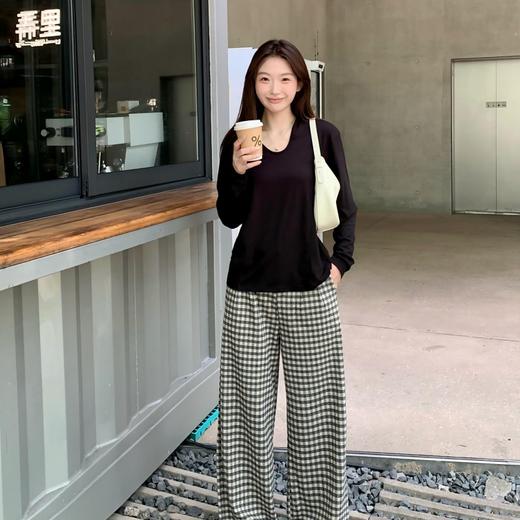 【72h发货】Beau Muse韩系慵懒风天丝打底衫 | 柔软亲肤、舒适透气、多色可选、一字领两穿设计、时尚百搭 商品图7