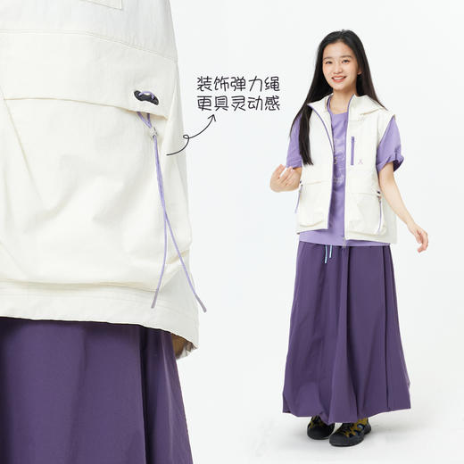 【出游季特惠-春夏新品】ACMEITEM爱棵米-连帽马甲GAH3090027A 商品图4