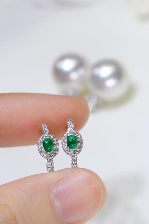 11-12mm澳白耳坠 商品图3