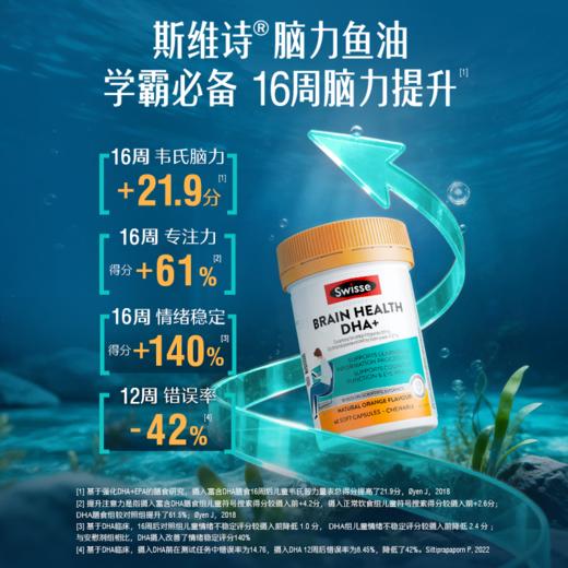 斯维诗 青少年脑力鱼油 60粒 商品图3
