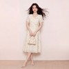 奢姿大码女装2026夏季减龄刺绣碎花V领连衣裙胖妹妹温柔风裙子9962894623 商品缩略图0