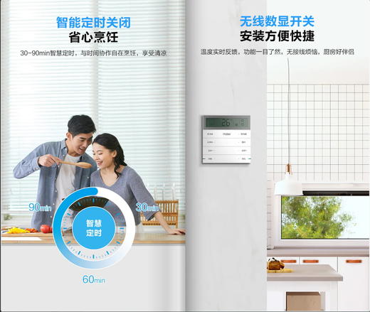 海尔厨房线型凉霸L9 清新离子风 劲凉不觉闷 商品图3