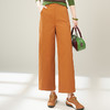 宽松阔腿裤百搭休闲裤，气质优雅高腰直筒裤MYX-XBMY-9601-Y 商品缩略图0