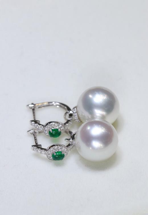 11-12mm澳白耳坠 商品图1