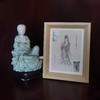 【杨枝观音】手绘观音像摆台 商品缩略图0