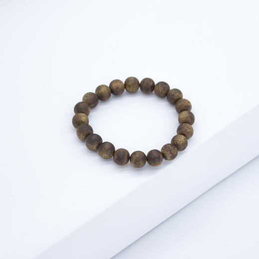 ²  【沉香溯源- 85分沉奇楠沉香单圈素串】10-12mm圆珠单圈 多样性发其一（24小时鉴赏期）HM02-CRMM-DBCX 商品图6