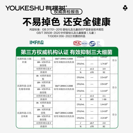 【4条装】【有棵树】【110-160】女童内裤透气儿童平角裤 商品图4
