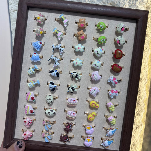 旋转彩色小戒指RT戒指-纪念日百货门店同款169599776 商品图0