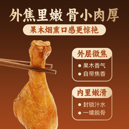 【满减专区】果木烟熏去皮鸡腿65g 商品图3