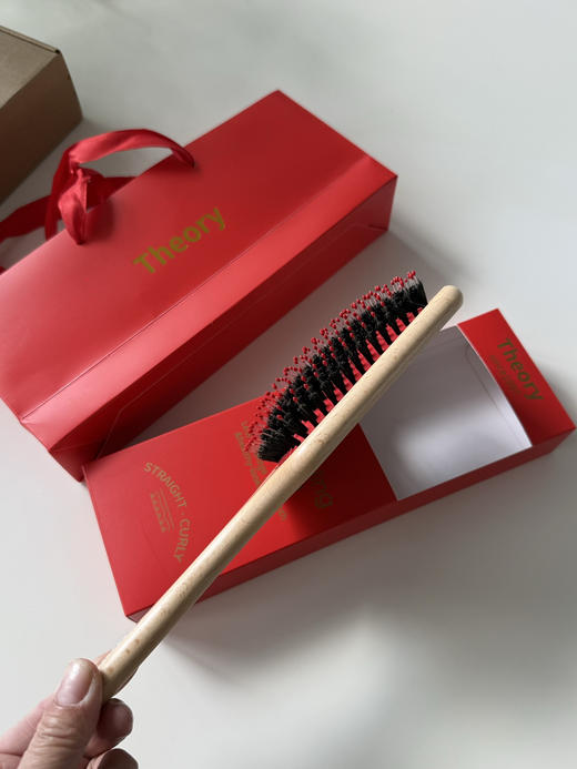 【秒杀价已调 直接拍】正品授权Theory  负离子 猪鬃气垫梳礼盒 商品图14