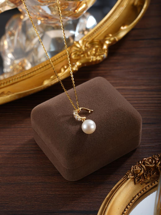 子佩集【圆满华年】银S925珍珠惜王妃吊坠【P2846】双色吊坠可打开单环(不含链)2602 商品图5