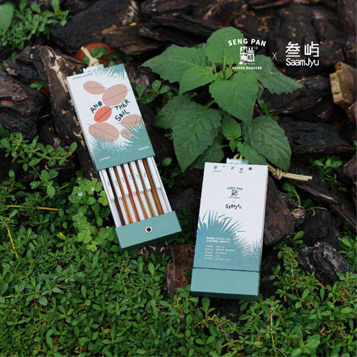 诚品咖啡SaamJyu叁屿联名线香 含咖啡粉天然线香檀香持久家用助眠 商品图0