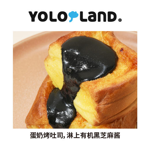有乐岛/研磨有机黑芝麻酱 微苦醇香高蛋白含镁钙铁锌 商品图3