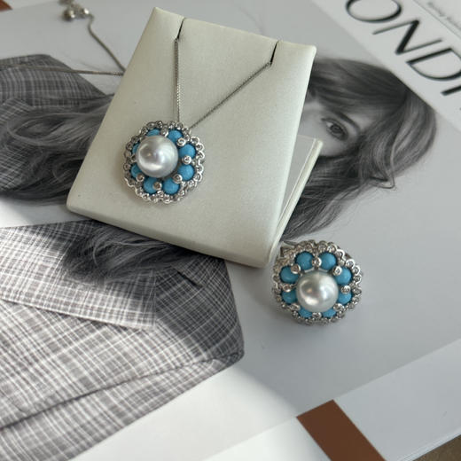 爆款返场 | 澳白花朵吊坠 商品图3