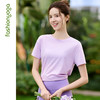 凡圣瑜伽气质木棉外搭短袖F16318 商品缩略图9