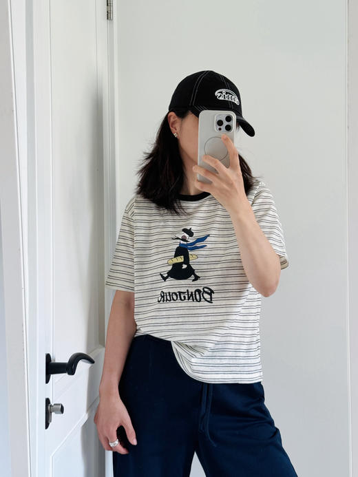 条纹无凡品--趣味短袖T【包邮+三天无理由退换】 商品图2