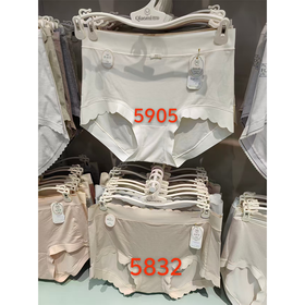 翘秘舒肤柔系列中/大版时尚女内裤5905/5832