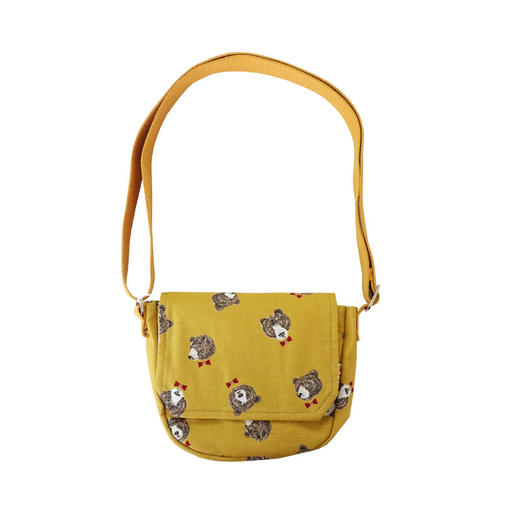 HUJI祤集Flap斜挎包插画猫猫和熊熊 商品图3