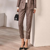 剩S/M 米思阳春季新款气质通勤女式裤子简约百搭显瘦九分休闲裤3667 商品缩略图1