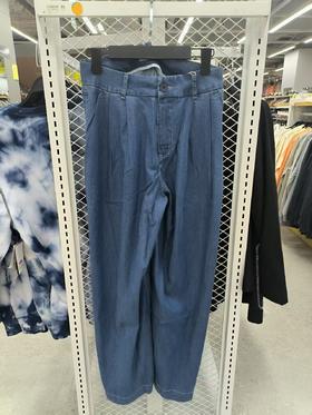 茵曼 拖地直筒裤子199.9元（线上线下同步在售，不一定有货，介意勿拍）599349-NT