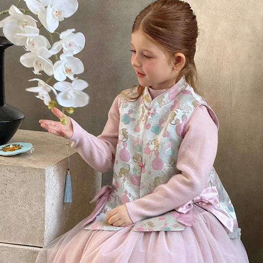 littletime儿童半高领长袖无缝毛衣百搭保暖针织衫多色针织上衣 商品图3