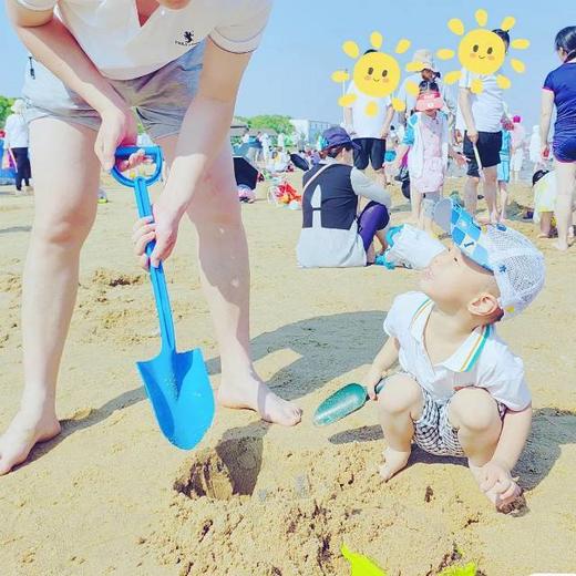 💰9.9元 🉐2把『挖沙铲』史上zui结实的铲子 暑假🉐👉1把平头铲➕1把尖头铲 🔆夏日必备出游神器，强烈推荐！ ✅⚡️一体注塑成型光滑无毛刺 ✅特别厚实质量很绝❗️超耐造❗️ 商品图5