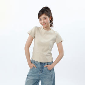 亲肤经典百搭基本款正肩T恤-纪念日百货门店同款169645963
