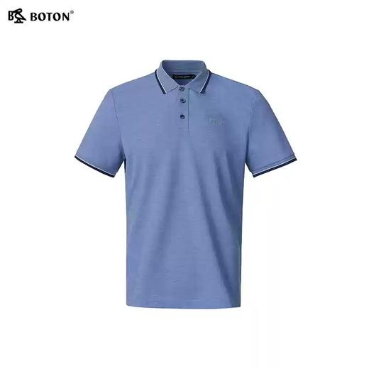 [弹力舒适]波顿夏季男士透气美式POLO短袖针织｜翻领有型，清爽相伴MT033225 商品图5