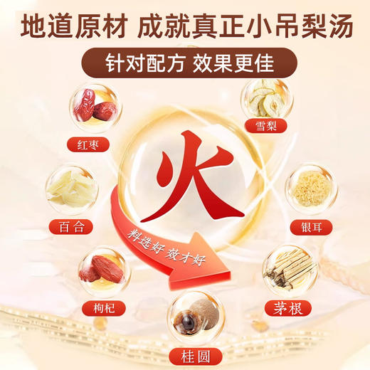 3袋红参黄芪洛神花茶/小吊梨汤120克（8克*15）  商品图7