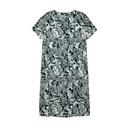 【UL系列】舒雅女短袖连衣裙  全棉贡缎 梭织  81/26398D 商品图4