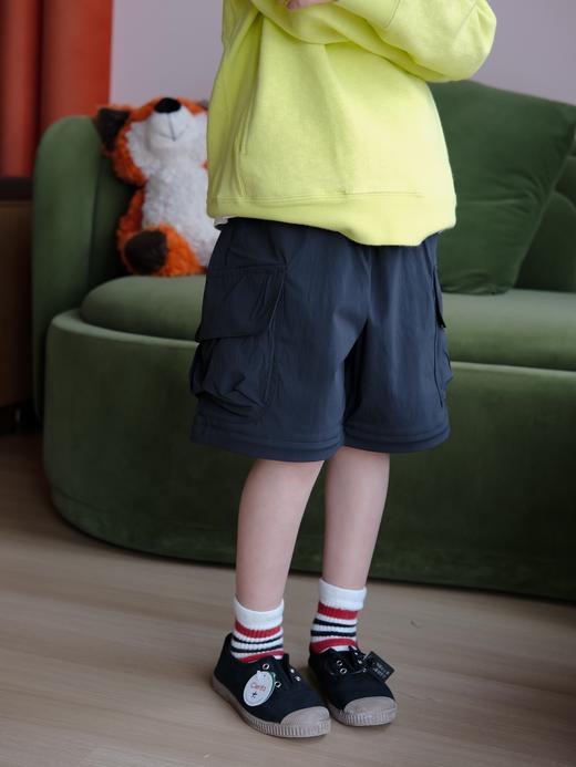 【小大人舒适圈】2026春夏儿童户外亲子装！可拆卸防晒速干轻量型登山两穿长短裤！ 商品图4