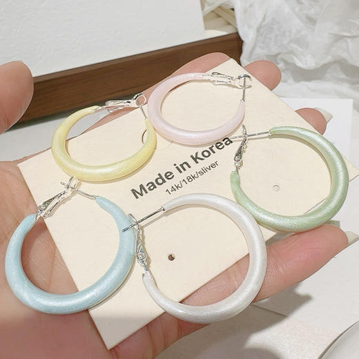 轻奢高级感大圈圈 耳圈漂亮耳饰（32mm）-纪念日百货门店同款169698803 商品图0