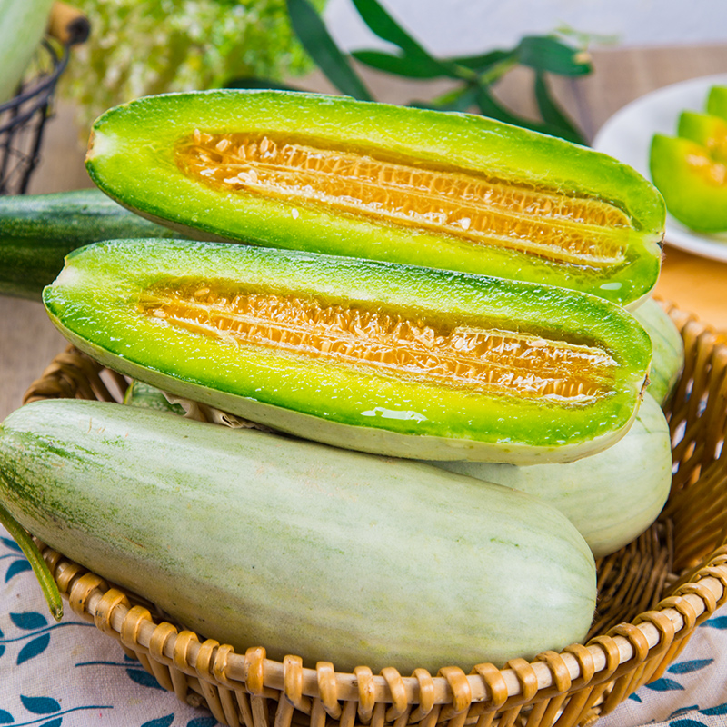 【宜昌助农馆】新鲜羊角蜜甜瓜 脆甜可口新品上市
