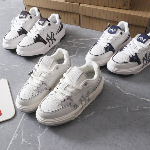 26新款MLB复古老花增高学长鞋SXM05男女同款 经典低帮鞋型适配多种场景 商品图3